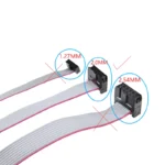 1PCS 2.0MM pitch FC-6/8/10/14/16/20/40/50 PIN 20CM JTAG ISP DOWNLOAD CABLE   Gray Flat Ribbon Data Cable FOR DC3 IDC BOX HEADER - Image 5