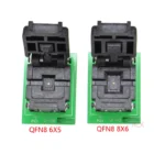 1pcs Qfn8 Wson8 Dfn8 Mlf8 To Dip8 Programmer Adapter Socket Converter Test Chip Ic For 1.27mm Pitch 8x6mm 6x5mm Spi Flash Qfn-8 - Image 6