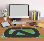 LDARC Portable Race Track Rubber Mat 160x90mm 120x60mm 240x120mm 240x240mm RC 1/76 1/64 1/58 Mini Car Track Race Accessory - Image 15