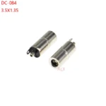 10pcs Dc Power Jack Socket Connector Dc084 3.5*1.3mm Panel Mount 3.5x1.3mm Female dc-084