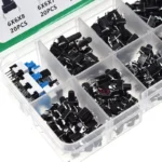 180Pcs/Box 10 Models Self Locking Push Tact Power Micro Switch Button 7x7 6X6X5 6X6X7 6X6X6 6X6X10 6*6 Dip - Image 3