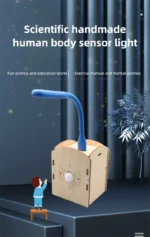DIY Human-Sensing Night Light DIY Science Experiment Kit & Education Model Toy Physics Science Toys For Children Gift Toy - Image 7