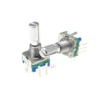 5PCS EC11 360 Degree Rotary Encoder with switch Audio Digital Potentiometer Handle Long 20MM 5PIN push button Coding SWITCH knob - Image 5