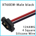 XT60 Connector Male & Female Plug with 10/20/30/50CM 12 AWG Silicone Wire for RC Airplane Quadcopter Lipo Battery ESC FPV Drone - Image 18