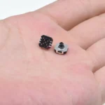 5pcs 7x7x5.2mm 6pin Five Way Smd Momentary Tact Push Button Switch  Smt Tactile Switches 7x7x5.2 7*7*5.2mm 7*7 7*7mm - Image 3