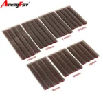 4pcs Width 14mm RC Brushless Motor Wire Cover Protection Tube Wire Shield Long 70mm 90mm 100mm 130mm For FPV Drone Model