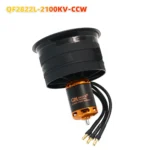 QX-MOTOR new 64mm EDF CW/CCW 12 Blades Ducted Fan with QF2822 Brushless Motor 2100KV 2300KV 3300KV 4300KV for Remote control toy - Image 18