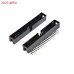 5/10Pcs Right Angle 6/10/20/26/34/40 Pin 2.54mm Pitch Male Socket Idc Box Header Pcb Connector Double Row 10p/20p/40p Dc3 Header - Image 14