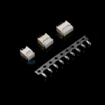 20sets MICRO JST 1.25 2/3/4/5/6 pin connector 1.25MM PITCH Horizontal Straight pin header + Housing + terminal 1.25-2p/3p/4p/5p - Image 3