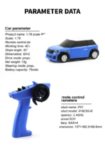 Turbo Racing 1/76 MINI 2.4GHz Full Scale RC Professional Electric Remote Control Toys RTR For Kids and Adults - Image 18