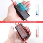 High Precision 130A 150A 200A Watt Meter Voltage Amp Meter Power Analyzer Checker / Performance Monitor with LCD Screen - Image 14