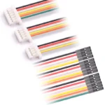 10PCS Dupont Line to SH1.0/MX1.25/ZH1.5/HY2.0/PH2.0/XH2.54 Cable 1P Female 2/3/4/5/6/P 20CM  26AWG 28AWG Jumper Wire - Image 7