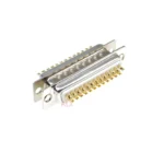 1PCS 3U Gold Plated Solid Pin DB25 MALE FEMALE CONNECTOR Solder Type D-Sub 25pin serial port COM Adapter 25 pin 25P - Image 4