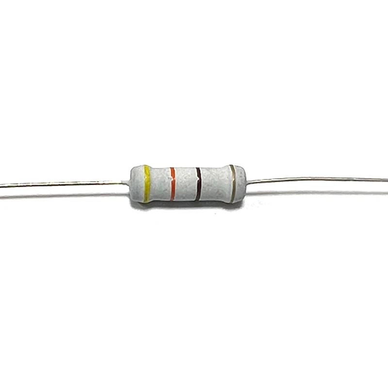 20pcs 2W Carbon Film Resistor 0.43R 4R3 43R 430R 4K3 43K 430K 4.3 43 430 R K Ohm 5% 0.43Ohm 4.3Ohm 43Ohm 430Ohm 4.3KOhm 43KOhm