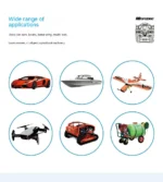MicroZone MC6C Mini V2 2.4G 6CH Controller Transmitter w/ Receiver Radio System For RC Airplane Drone Multirotor Helicopter Boat - Image 11