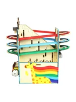 DIY Educational Toys Children's Gifts Handmade Assembled Ball Track Physics Principle Diy Assembly Material Package - Image 7