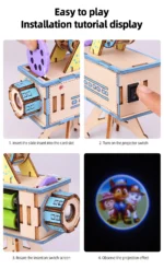 DIY Projector DIY Science Experiment Kit & Education Model Toy Physics Science Toys For Children Gift Toy Project - Image 9