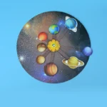 DIY Science Solar System Model Astronomy Sun Earth Moon Planet Experiment Toy Set DIY Science Model Education Learning Supplies - Image 3