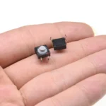 10PCS 8X8x5mm 4PIN dip silent silicone TACT push button switch Micro key power tactile switches 8x8x5 8*8*5MM - Image 4