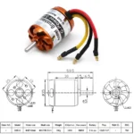 Brushless Motor 2-3S 4S 5S D2830 D2826 D3548 D3542 D3536 D3530 For RC Mini Multicopters Plane Fixed-wing Aircraft - Image 45