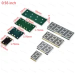 2/5Pcs SMD LED Digital Tube Display 0.2/0.3/0.56-Inch 1/2/3/4-Bit 7 Segment Common Cathode/Anode Red/White/Yellow/Green/Blue SMT - Image 7