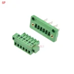 3SETS 15CDGV 2/3/4/5/6/8 pin 3.81MM pitch pluggable screw terminal block 3.81 PLUG TYPE pcb connector with Flange PLUG + SOCKET - Image 14
