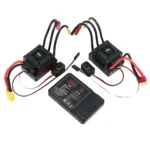 45A 60A RC ESC WSDT-45A WSDT-60A Waterproof Sensorless Brushless ESC with XT60 / T Plug for 1/10 RC Cars - Image 2