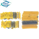 600pcs/set 30 Kinds 1/4W Resistance 1% Metal Film Resistor DSSUPPLY Pack Assorted Kit 1K 10K 100K 220ohm 1M Resistors 300pcs/set - Image 9