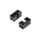 10pcs dc3-8p 2.54MM pitch JTAG ISP MALE SOCKET straight idc box headers PCB CONNECTOR DOUBLE ROW 2x4PIN dc3 8 PIN 8P HEADER - Image 2