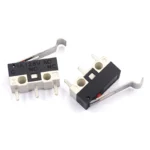 10PCS Micro Limit Switch Momentary Push Button Switch 1A 125V AC Mouse Switch 3Pins Long Handle Roller Lever Arm SPDT 12X6X6MM - Image 6