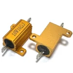 1PCS RX24 10W 1.5R/2.2R/2.5R/3R/3.3R/4R/4.7R/5R/6R/8R/10R/15R/20R/22R R Ohm Aluminum Power Metal Shell Case Wirewound Resistor - Image 3