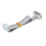 2PCS DC3-FC Male to female 2.54MM pitch connector 10 PIN 20CM 30CM Flat Ribbon DOWNLOAD Data Cable IDC BOX HEADER 10P - Image 2