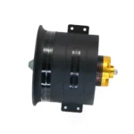 QX-MOTOR 80mm EDF with QF3748 3748 Metal Brushless Motor 1000KV CW CCW 12 blades Ducted Fan fit 80A ESC for Jet  RC Airplane - Image 14