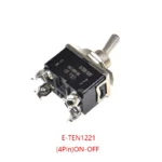 1pcs e-ten 1021 1121 1122  1221 1321 1322 2/3/6 Pin Toggle Switch on-on on-off-on Power Switches 15a 250v - Image 8