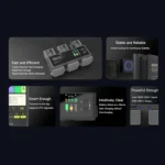 ISDT MA331 200W (Dual 100W) Smart Battery Fast Charging Butler USB Type-C Plug OTA Upgrades for DJI Air3 Aerial FPV Drone - Image 5