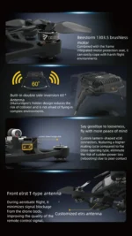 SpeedyBee Mario Mini25 2.5inch Cinewhoop Quadcopter FPV Drone WTFPV / O4 Version - F435 AIO 1303.5 6660KV ELRS 2.4G - Image 19