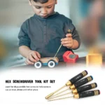 4 in 1 Hexagon Screwdriver 1.5 2.0 2.5 3.0mm 6.35mm Quick Change Allen Key Hex Screws Wrench Tool for 1/8 1/10 RC Car SCX10 TRX4 - Image 23