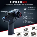 DUMBORC X6PM-350 RC Transmitter and Receiver Kit BL3F/X6FG/X6FP/X4FMG 2.4GHZ RC Controller 6CH Gyro Universal RC Car Boat Robot - Image 6