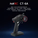 Hotrc CT-6A CT-4A 6CH 4CH 2.4GHz Radio System Transmitter Remote Controller with F-06A F-04A 6Ch Receiver for RC Car Boat Tank - Image 4