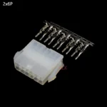 10PCS 5557/5559 4.2mm 2*1/2/3/4/5/6/7/8/10P Pin Female Plug For PC Computer Card GPU PCIe Power Connector Plastic Shell Housing - Image 10