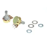 5pcs WH148 B1K B2K B5K B10K B20K B50K B100K B500K 3Pin 15mm Shaft Amplifier Dual Stereo Potentiometer 1K 2K 5K 10K 50K 100K 500K - Image 2