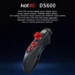 HOTRC DS-600 6CH 2.4GHz Radio System Transmitter Remote Controller with DS 600 PWM 6 Channel Receiver for RC Boat - Image 6