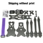 New 5Inch 240mm 240 5" Carbon Fiber FPV Frame Kit With 5.5mm Arm For APEXDC APEX DC DC5 / HD FPV Freestyle RC Racing Drone - Image 12