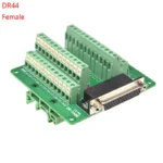 1PCS D-SUB DB44 44PIN Male Female port din rail mounting Terminal block adapter converter PCB board DR44 plug to terminal - Image 7