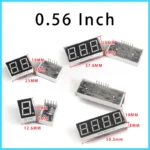 LED Digital Tube Display 0.28/0.36/0.4/0.56/0.8-Inch 1/2/3/4-Bit 7 Segment Common Cathode/Anode Red - Image 8