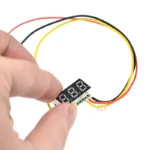 1PCS three WIRE 0.28" red green blue yellow LED Digital voltmeter 0.28 inch LCD dc 0-100V Voltage Meter Monitor Tester - Image 6