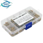 500Pieces 0.1uF-10uF 224 474 105 225 475 50V 10Values Each 50 Multilayer Ceramic Capacitor Assorted Kit Assortment Set Free Boxs