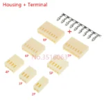 KF2510 2510 Connector With Wire Cable Female Housing Shell+Terminal Straight/Curved Male Pin Header Socket 2.54mm 2/3/4/5/6/7/8P - Image 5