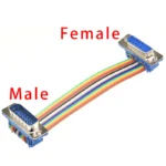D-SUB DIDC 9 15 25 37Pin DB9 DB15 DB25 DB37 Male Female Cable D-SUD serial port connector adapter RS232 COM Extension Cable - Image 3