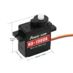 Power HD Micro Mini Analog Servo 1.5kg/9g HD-1900A W/POM Gear and Plastic Case (Compatible with FUTABA/JR) Mini Size for Rc Toys - Image 12